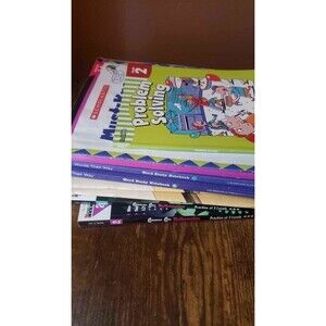 Education Book Lot 9 Books Common Core Mathematics Phonics & Word Study